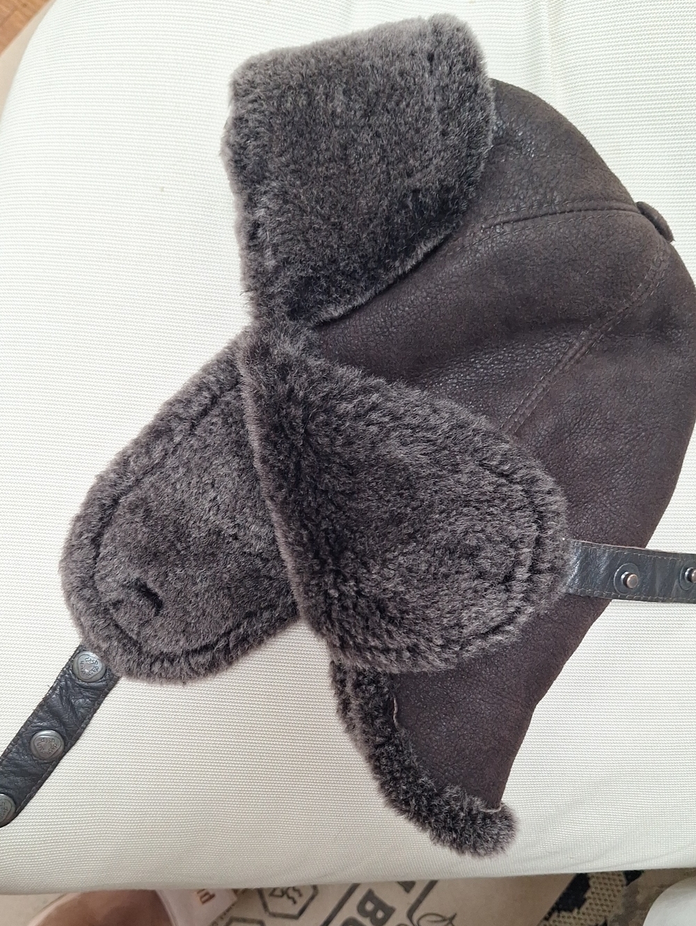 Source Unknown Men's Trapper Hat in Dark Gray